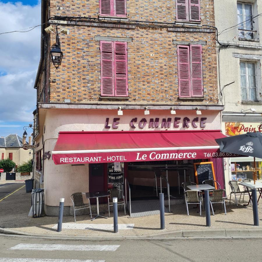 Pont-Sur-Yonne Le Commerce酒店 外观 照片